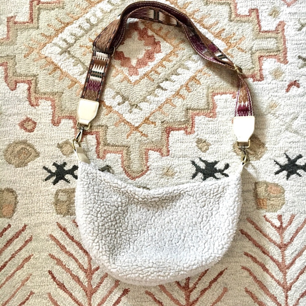Anthropologie Teddy Bear Boho purse - Picture 2 of 13
